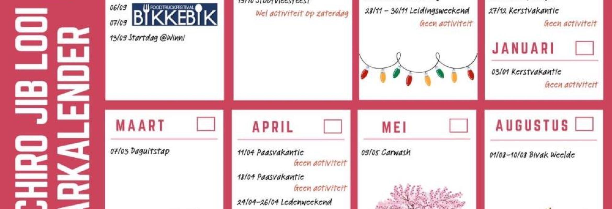 Kalender 2025-2026